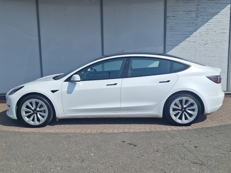 Tesla Model 3 Long Range Awd White #4