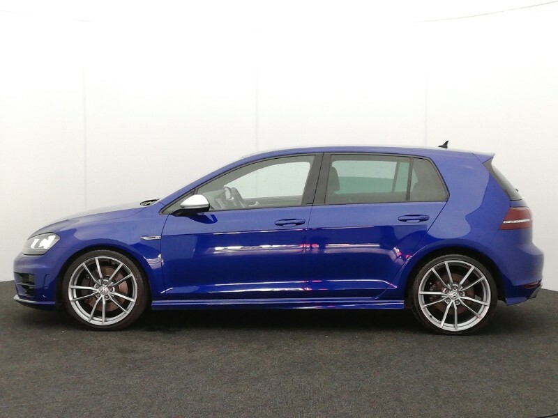 Volkswagen Golf 2.0 Tsi R Dsg Blue #4