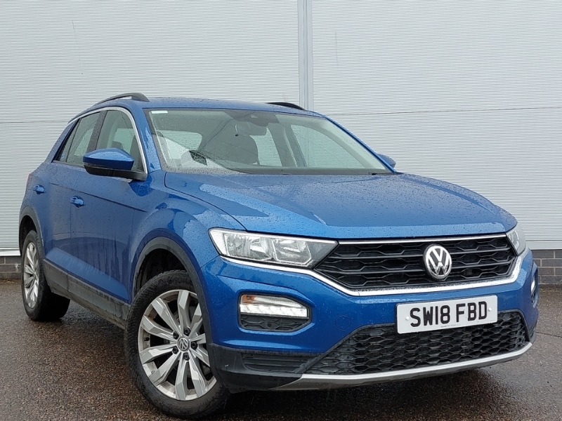 Volkswagen T-Roc 1.5 Tsi Evo Se Dsg Blue