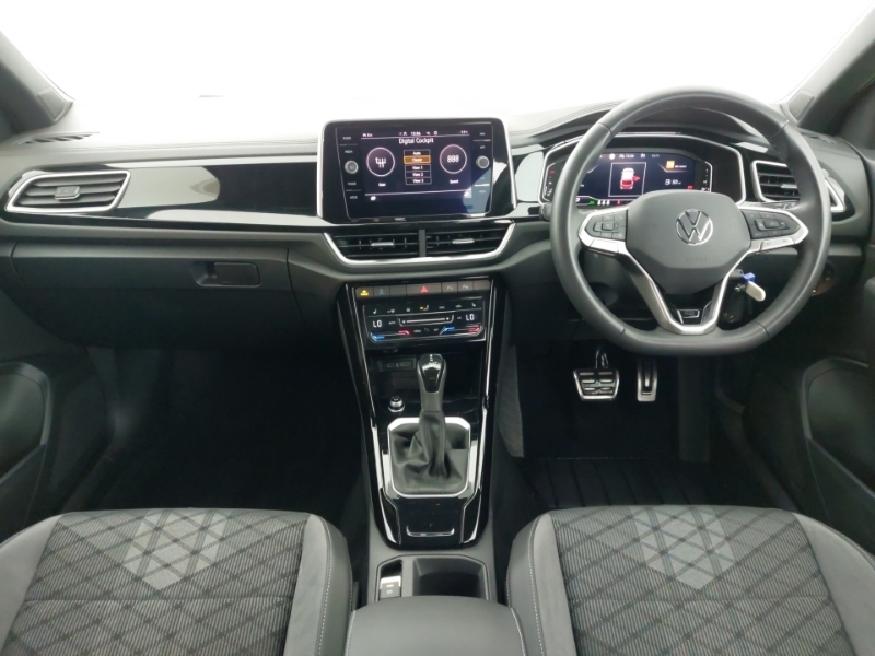 Volkswagen T-Roc 1.5 Tsi R-line Dsg Grey #3