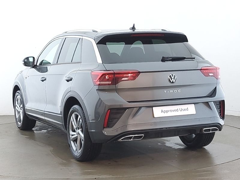 Volkswagen T-Roc 1.5 Tsi R-line Dsg Grey #2