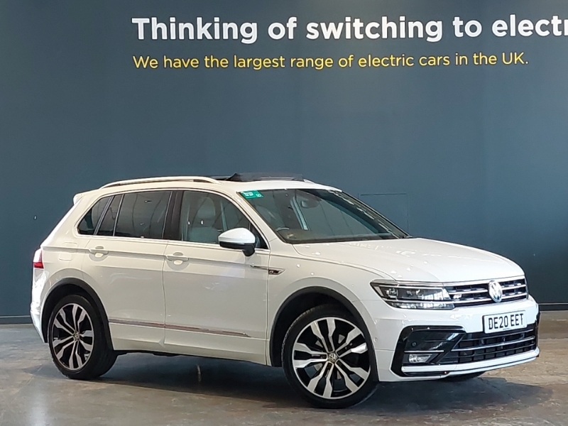 Volkswagen Tiguan 2.0 Tdi 150 4Motion R-line Tech Dsg White