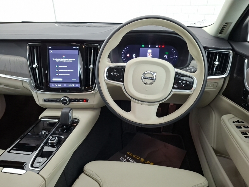 Volvo V90 2.0 T6 350 Phev Plus Dark Awd Silver #8