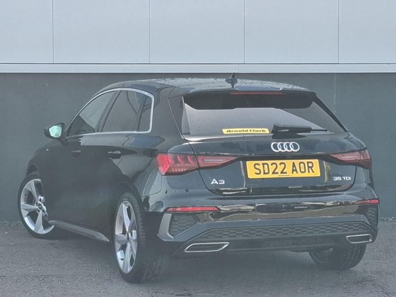 Audi A3 35 Tdi S Line S Tronic Black #2