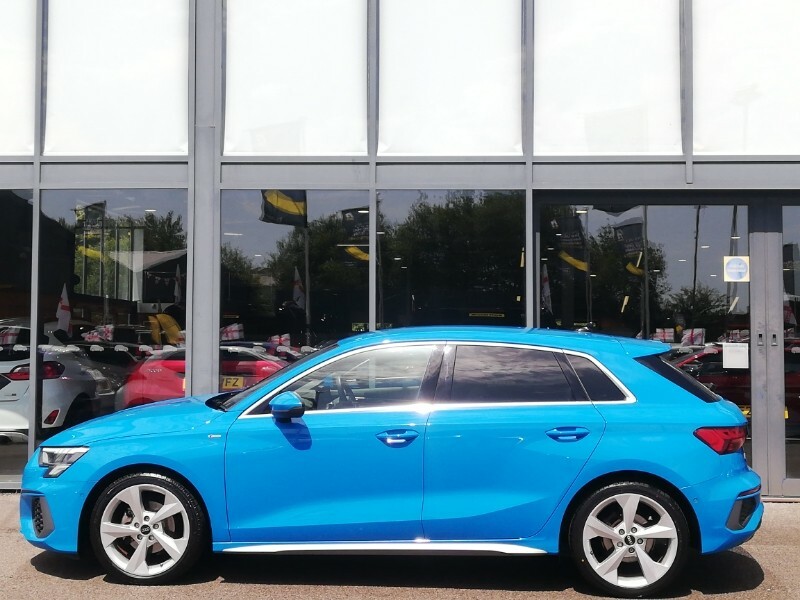 Audi A3 30 Tfsi S Line S Tronic Blue #3