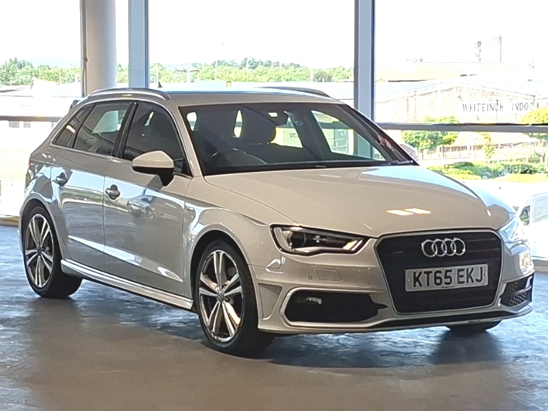 Audi A3 2.0 Tdi Quattro S Line S Tronic Nav KT65EKJ White