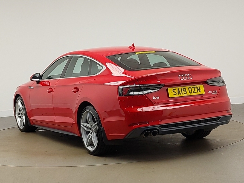 Audi A5 40 Tdi Quattro S Line S Tronic Red #2