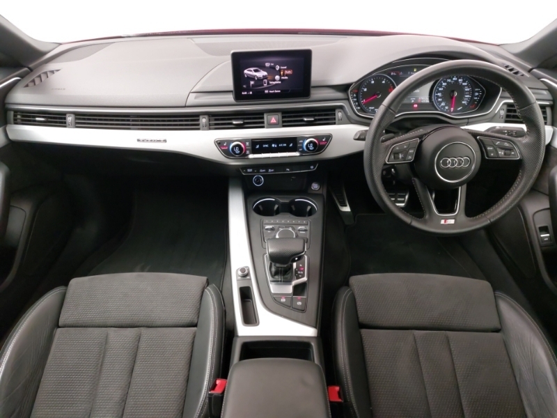 Audi A5 40 Tdi Quattro S Line S Tronic Red #3