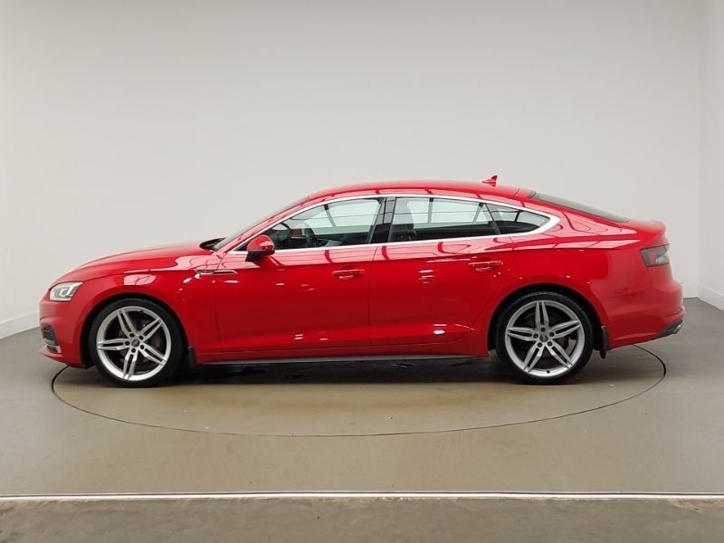 Audi A5 40 Tdi Quattro S Line S Tronic Red #4