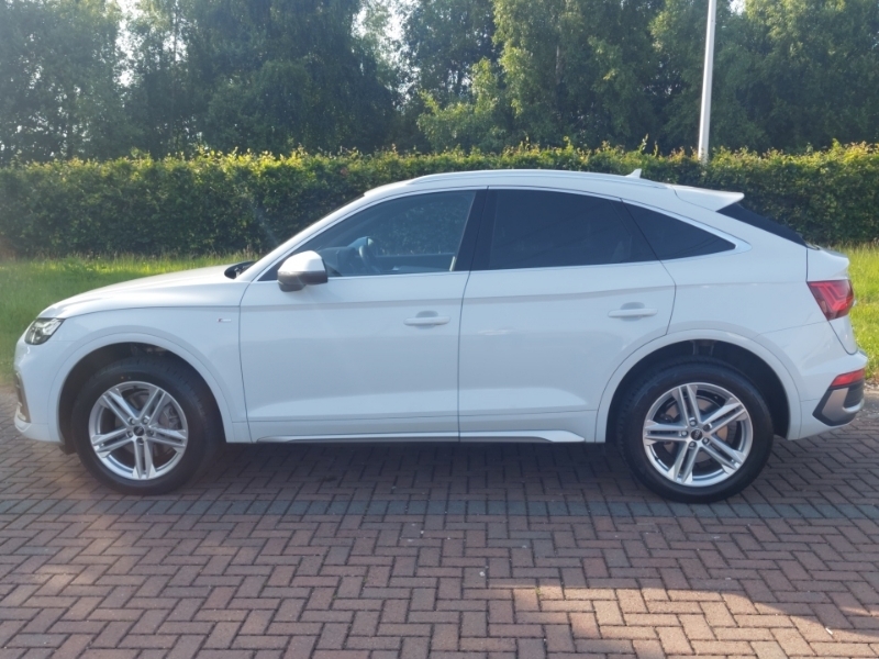 Audi Q5 40 Tdi Quattro S Line S Tronic SM71AOG White #4