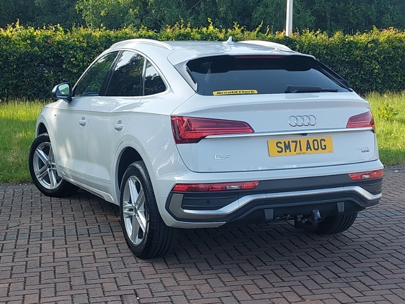 Audi Q5 40 Tdi Quattro S Line S Tronic SM71AOG White #2