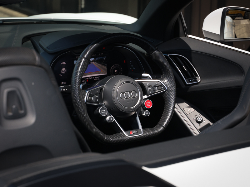 Audi R8 5.2 Fsi V10 Quattro S Tronic White #6
