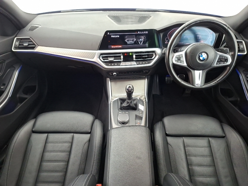 BMW 3 Series 318D M Sport YH20FVL Blue #3