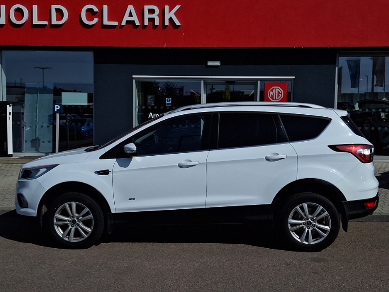 Ford Kuga 2.0 Tdci Zetec White #4