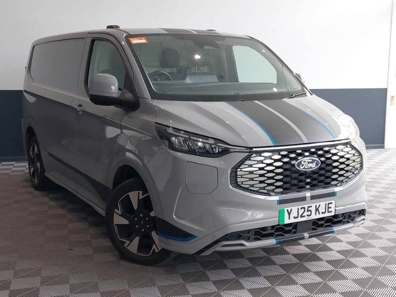 Ford Transit Custom 160Kw 65Kwh H1 Van Sport Grey