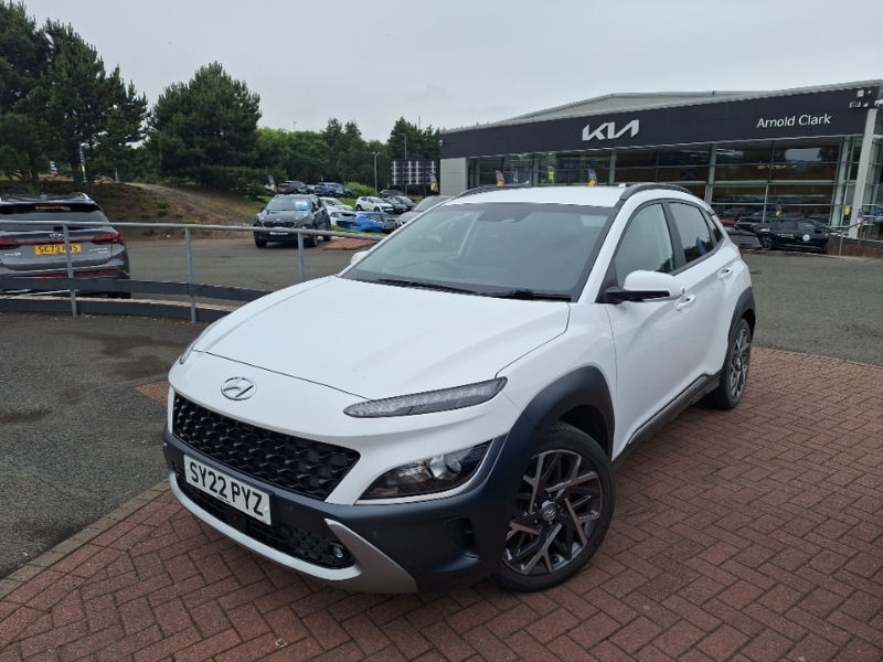 Hyundai Kona 1.6 Gdi Hybrid Premium Dct White