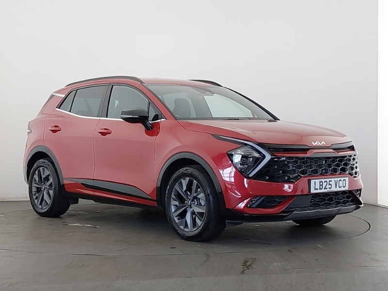 Kia Sportage 1.6T Gdi 207 Hev Gt-line Red