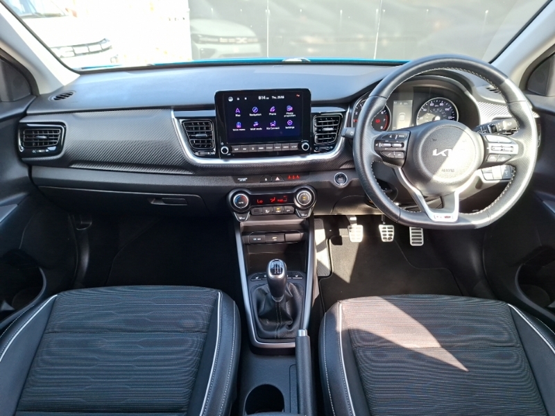 Kia Stonic 1.0T Gdi 48V Gt-line S Blue #3