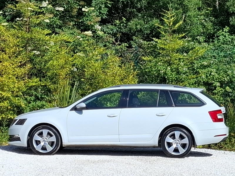 Skoda Octavia 1.0 Tsi Se Drive White #4