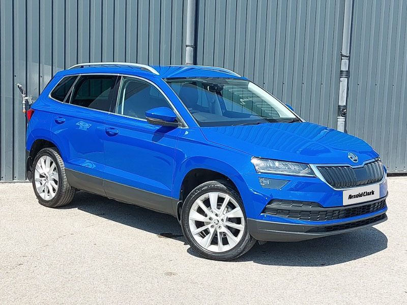 Skoda Karoq Suv Blue #7