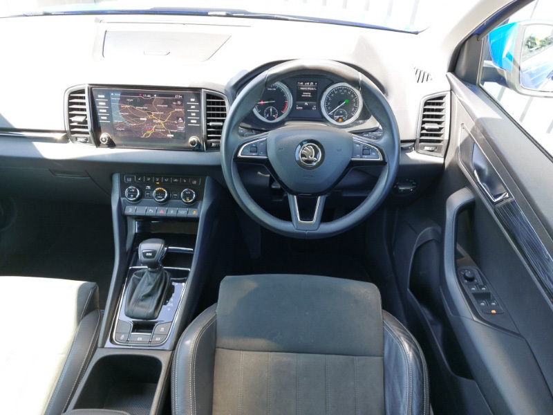 Skoda Karoq Suv Blue #8