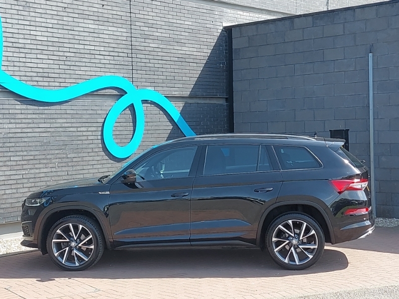 Skoda Kodiaq 1.5 Tsi Sport Line Dsg 7 Seat Black #4
