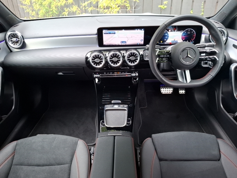 Mercedes-Benz A Class A200d Amg Line Executive White #3
