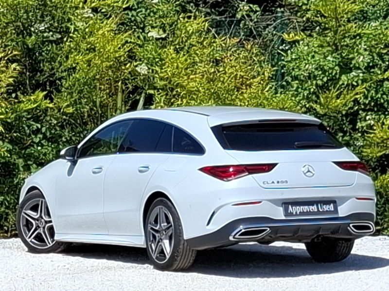 Mercedes-Benz CLA Class Cla 200 Amg Line Premium Tip White #2