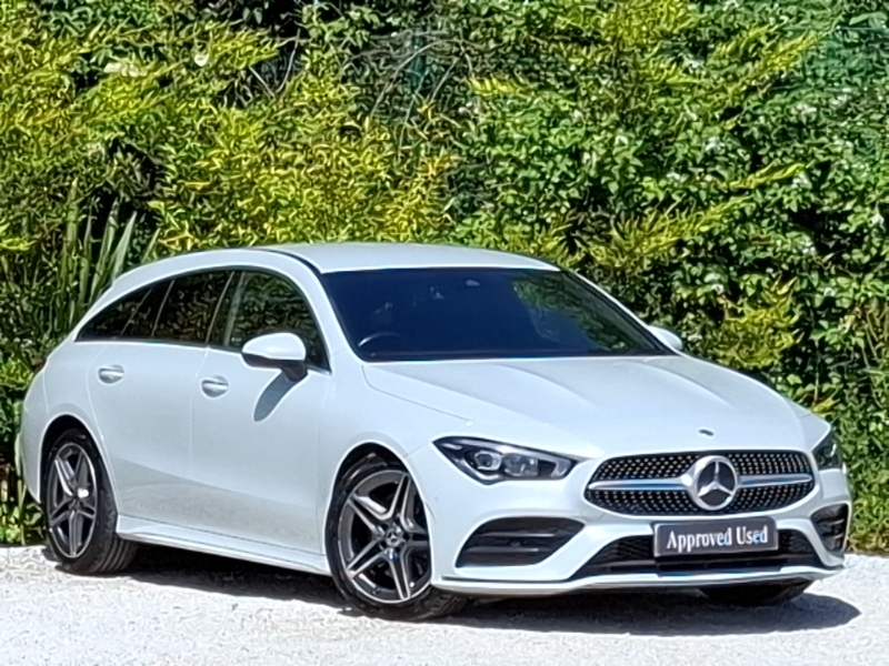 Mercedes-Benz CLA Class Cla 200 Amg Line Premium Tip White