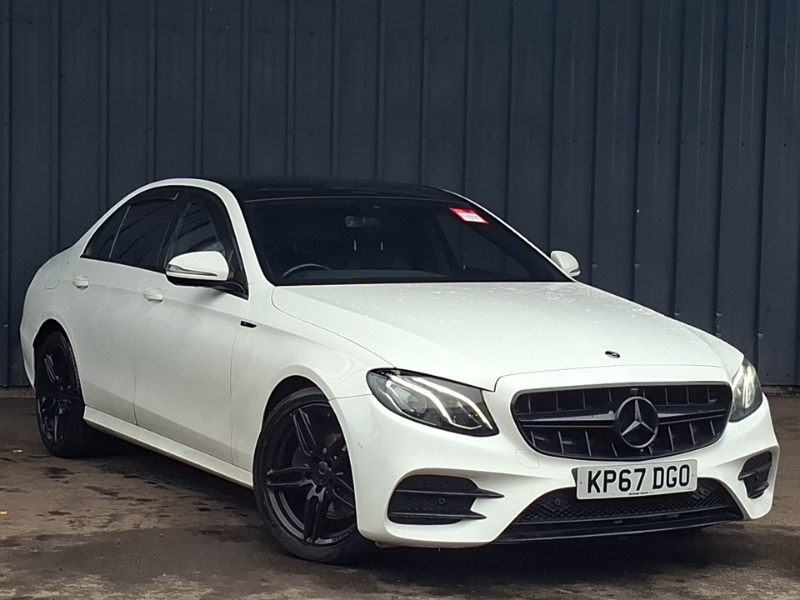 Mercedes-Benz E Class E220d Amg Line 9G-tronic KP67DGO White