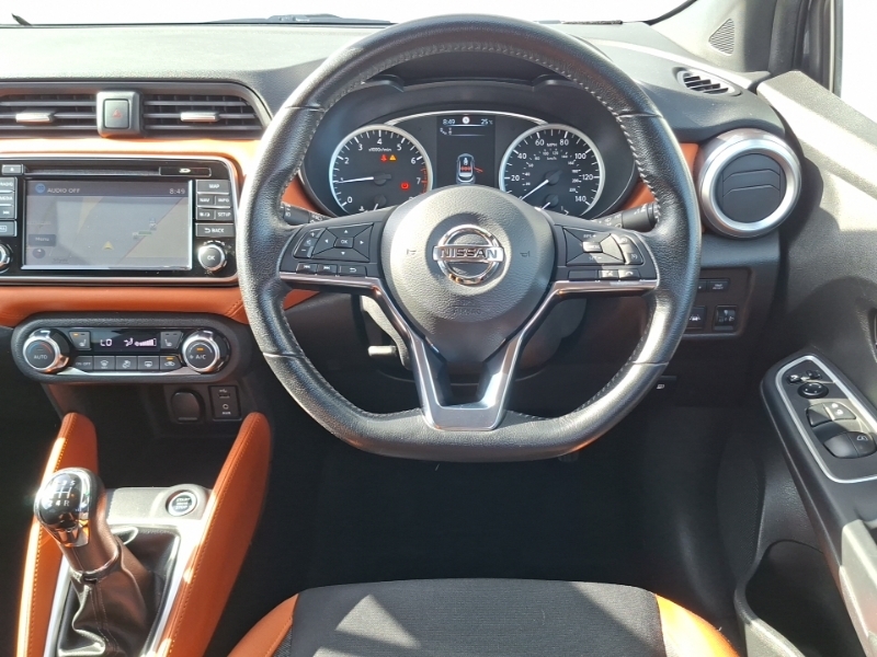 Nissan Micra N-tec White #8