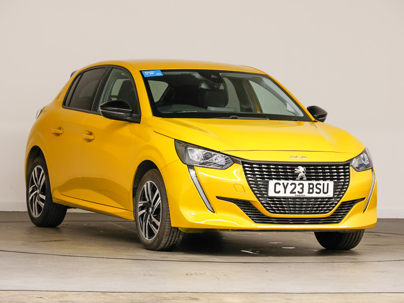 Peugeot 208 1.2 Puretech 130 Allure Premium Eat8 Yellow