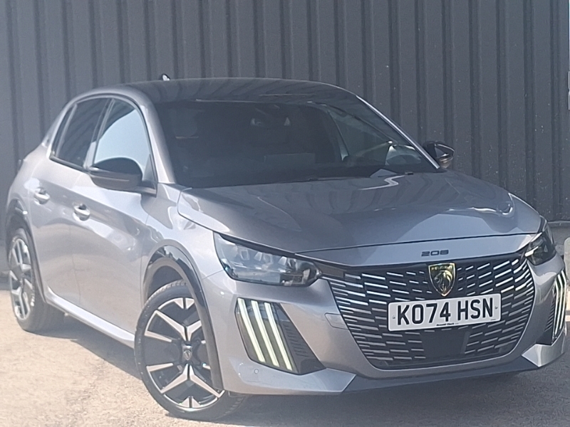 Peugeot 208 1.2 Hybrid 100 Gt E-dsc6 Grey