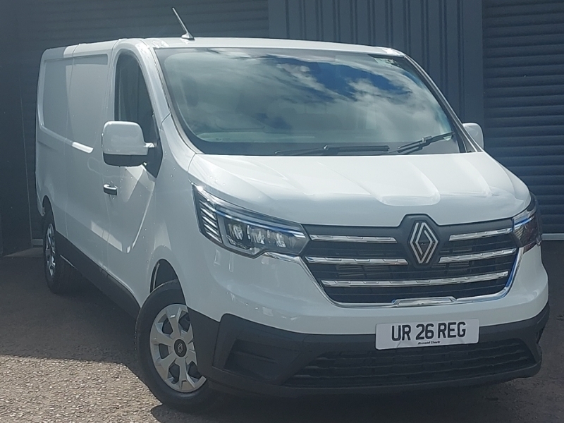Renault Trafic Sl30 Blue Dci 150 Advance Safety Van Eag9 White
