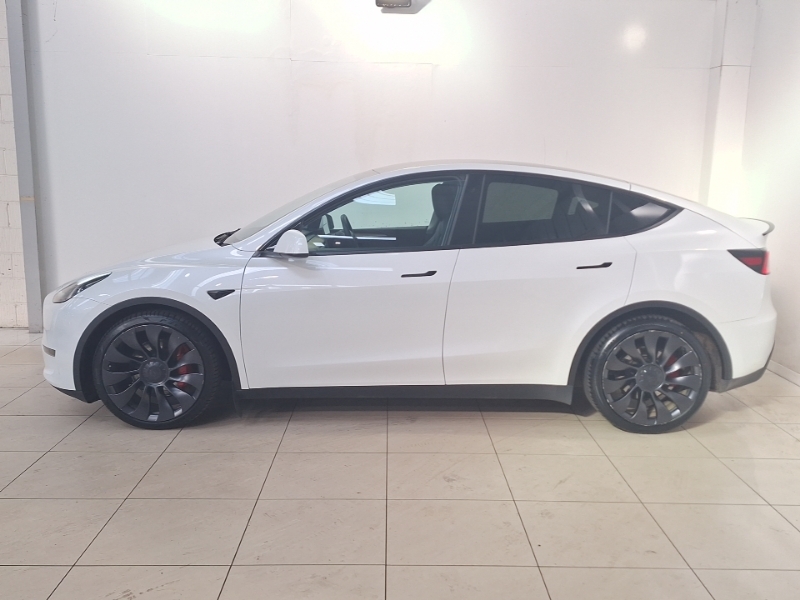 Tesla Model Y Performance Awd White #4