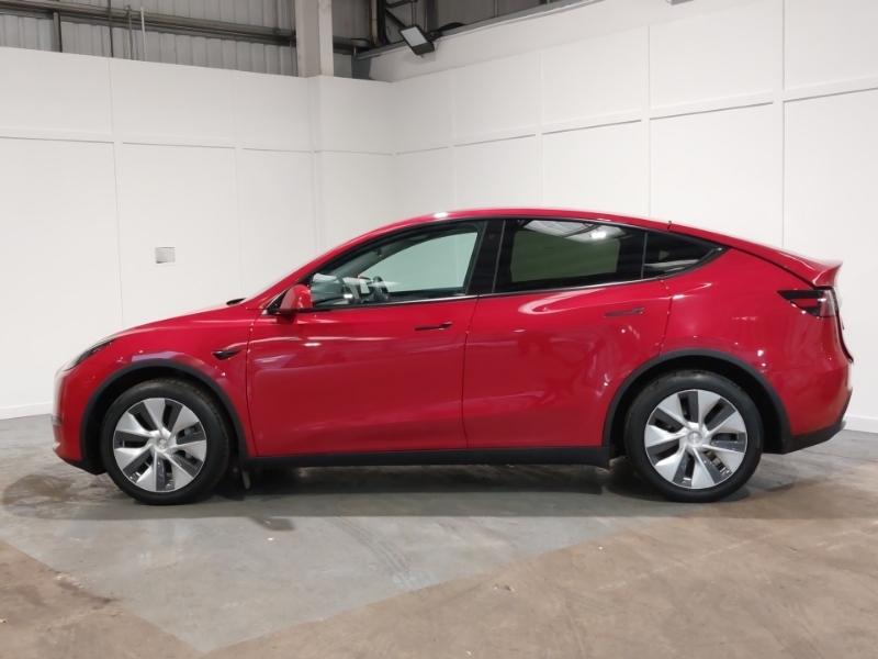 Tesla Model Y Long Range Awd Red #4