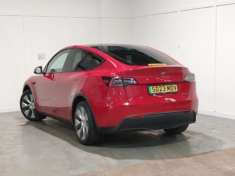 Tesla Model Y Long Range Awd Red #2