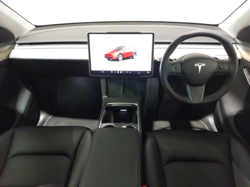 Tesla Model Y Long Range Awd Red #3
