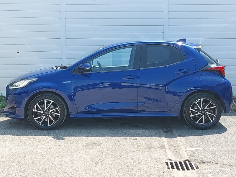 Toyota Yaris 1.5 Hybrid Design Cvt Blue #4