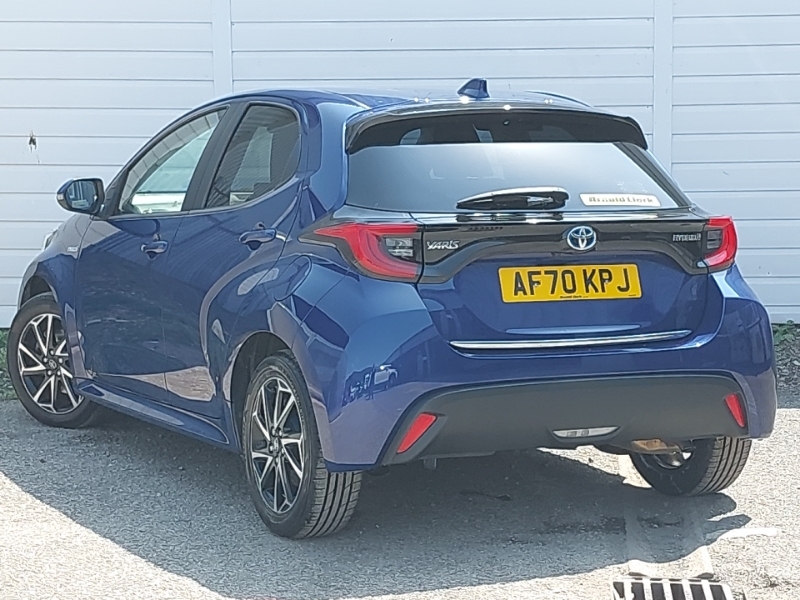 Toyota Yaris 1.5 Hybrid Design Cvt Blue #2