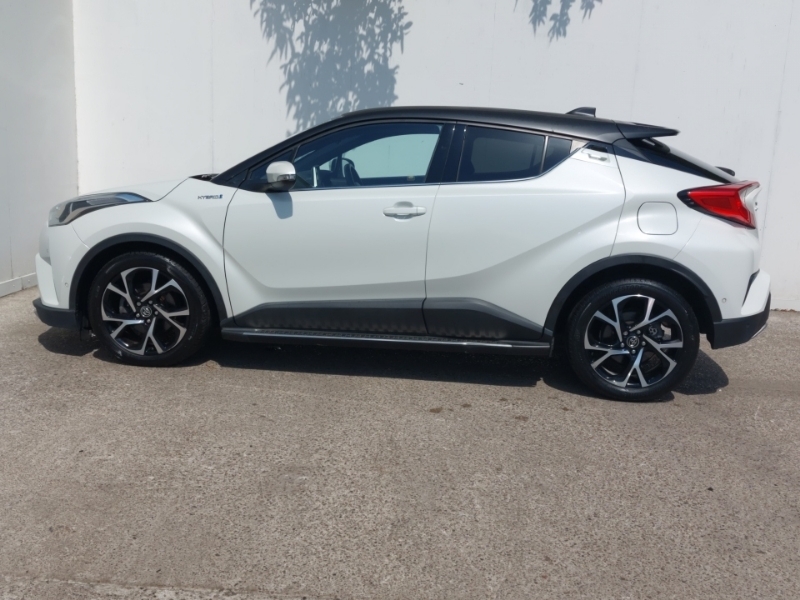 Toyota C-Hr 1.8 Hybrid Design Cvt White #4