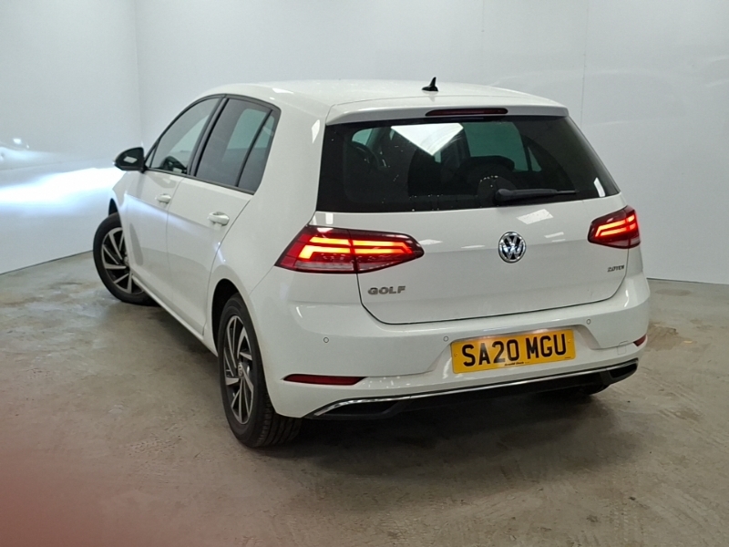Volkswagen Golf 2.0 Tdi Match Edition Dsg SA20MGU White #2