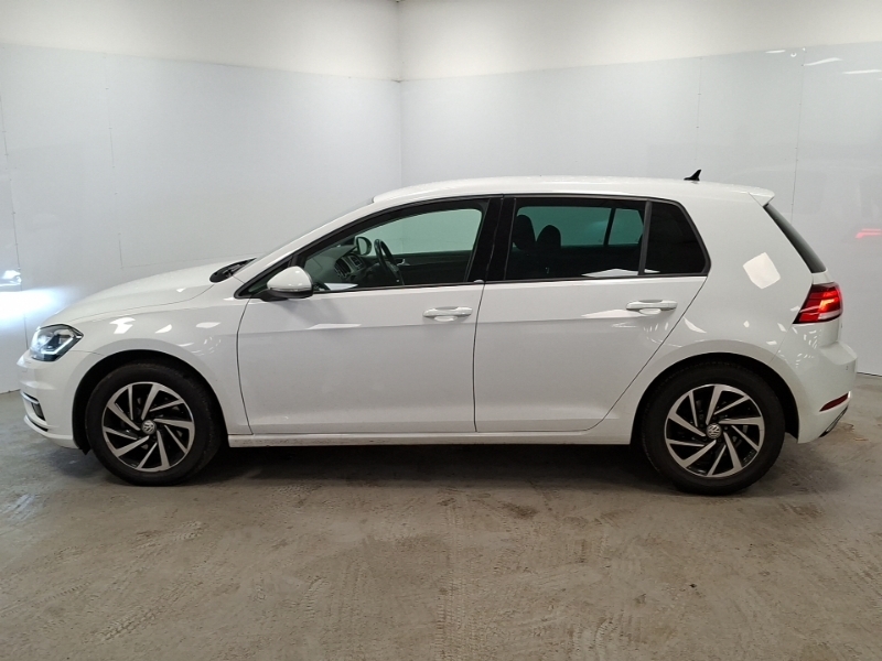 Volkswagen Golf 2.0 Tdi Match Edition Dsg SA20MGU White #4