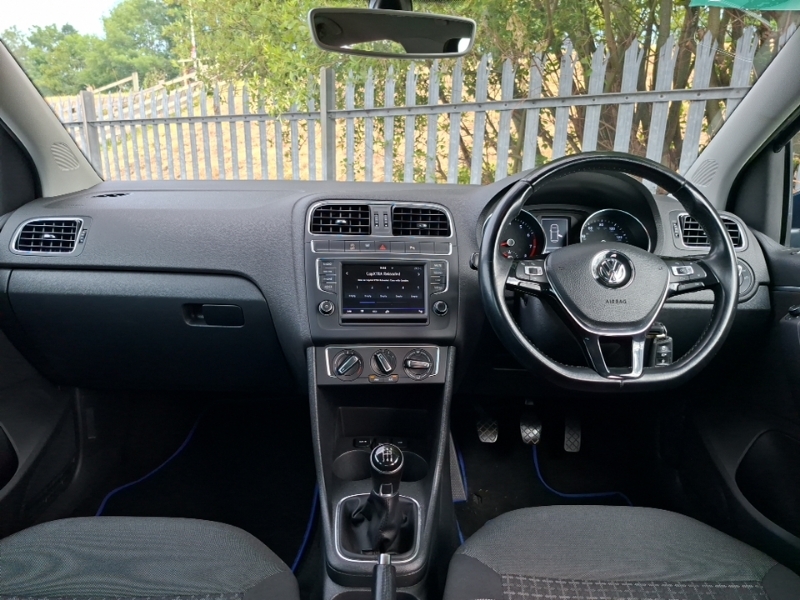 Volkswagen Polo Hatchback Black #3