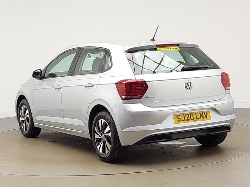 Volkswagen Polo Hatchback White #2