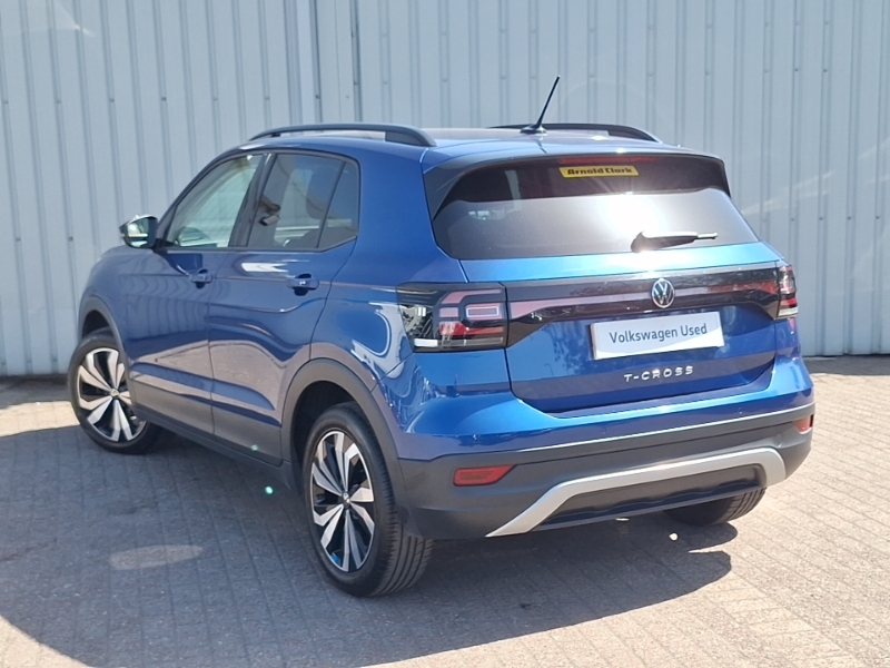 Volkswagen T-Cross 1.0 Tsi Black Edition Blue #2