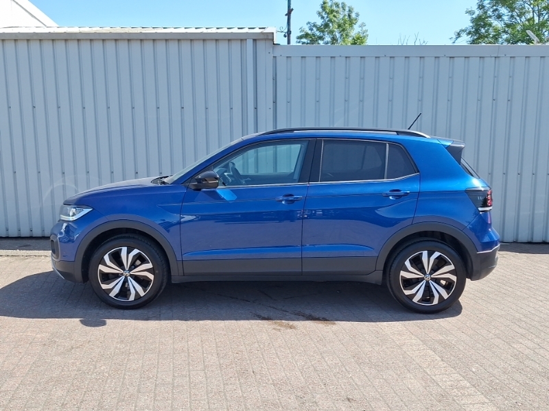Volkswagen T-Cross 1.0 Tsi Black Edition Blue #4