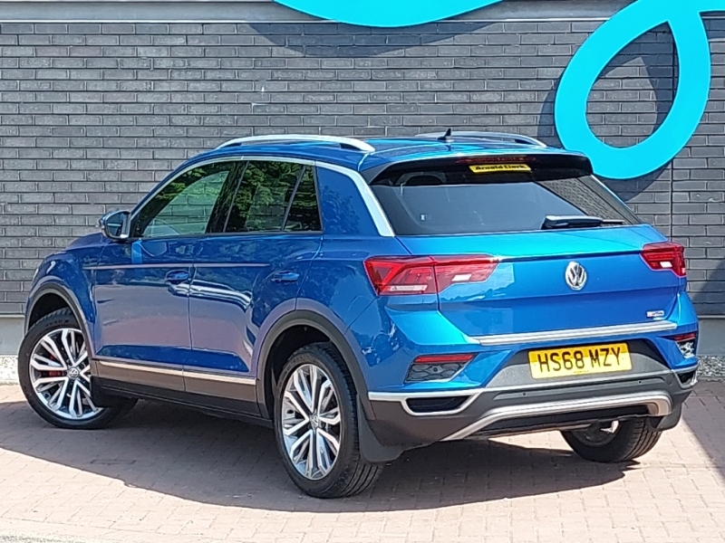 Volkswagen T-Roc 2.0 Tsi 4Motion Sel Dsg Blue #2
