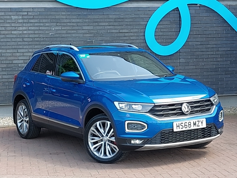Volkswagen T-Roc 2.0 Tsi 4Motion Sel Dsg Blue