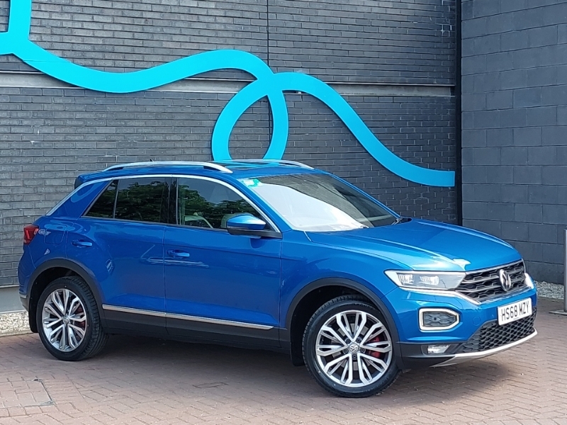 Volkswagen T-Roc Se Blue #7